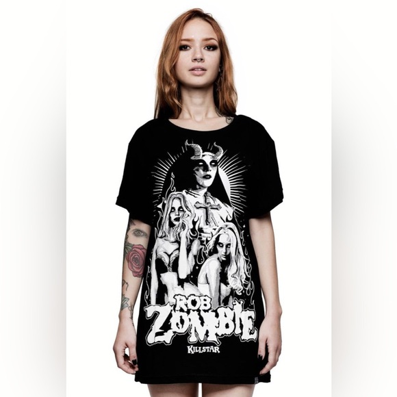 Killstar Living Dead Girl BF Tee - Picture 1 of 9